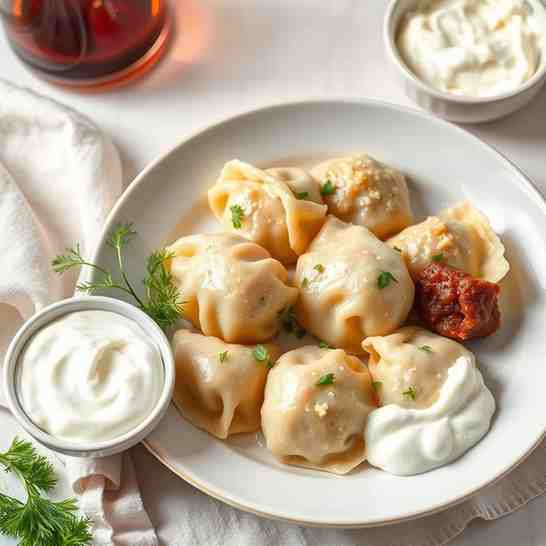 Latvian Pelmeni (Pelmeņi) - Juicy Beef & Pork Dumplings